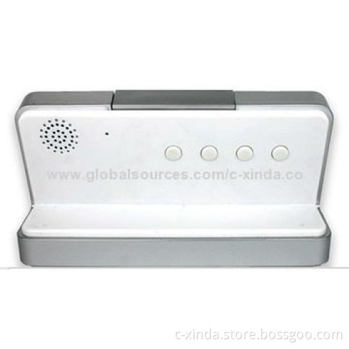 Night Vision Clock Camera with Motion Detect and Remote Control, with 6pcs Night-vision Lights